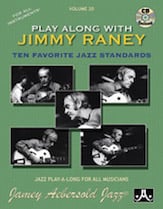 Jamey Aebersold Jazz #20 JIMMY RANEY Book with Online Audio cover